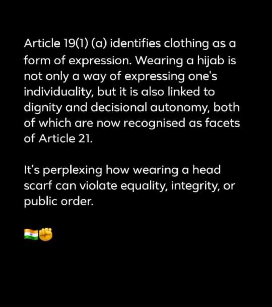 im_atif_'s tweet photo. Sanvidhan ko na manne waale is ko kahan maanenge #HijabRow #HijabIsFundamentalRight #AllahHuAkbar #KarnatakaHijabRow #Karnataka https://t.co/B2flkdLGIK