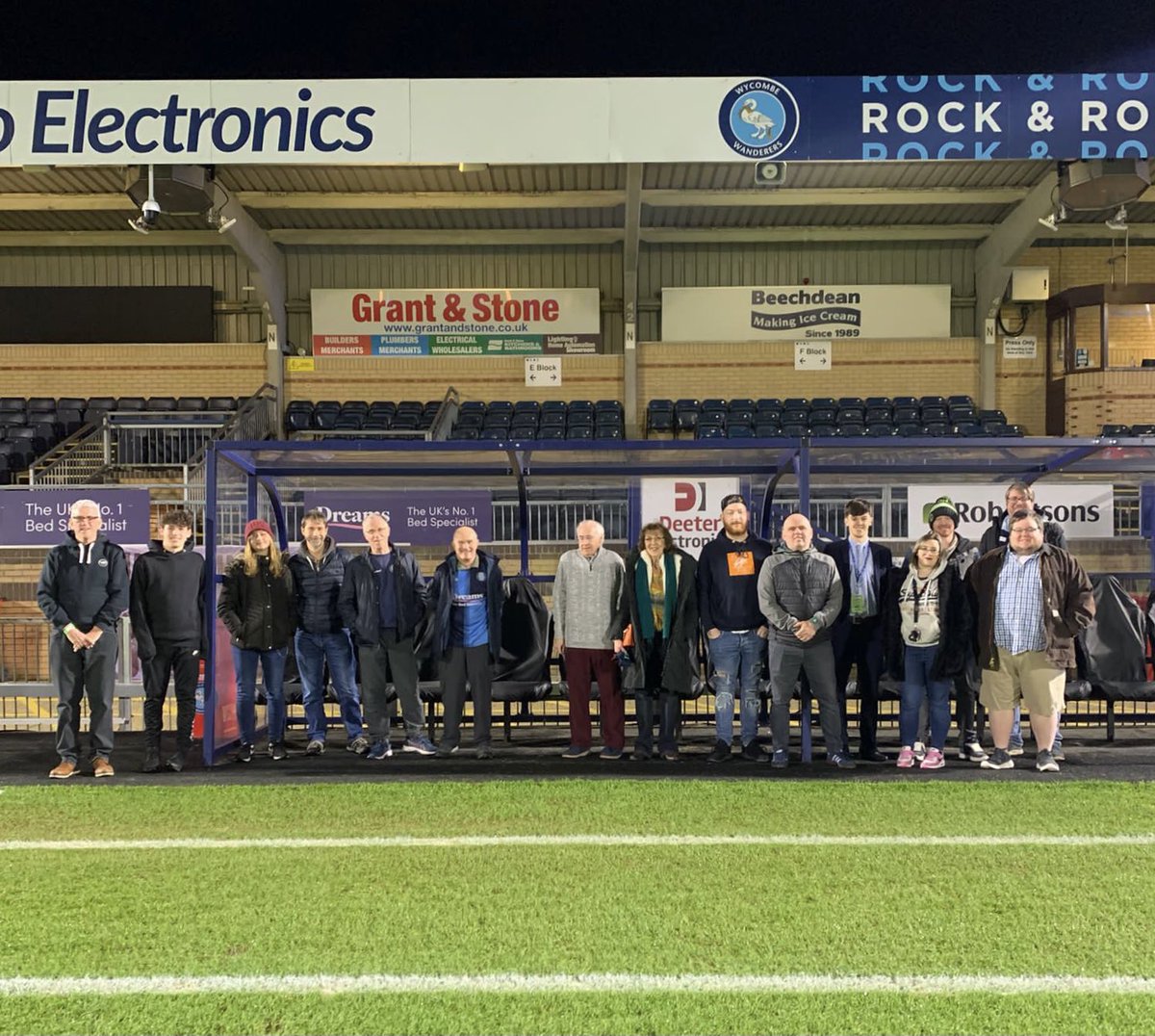 wwfcofficial's tweet photo. Some of our #SubscriptionSaturday winners getting their VIP tunnel experience tonight!

#WYCvSHR https://t.co/m5pvp8u3Vl