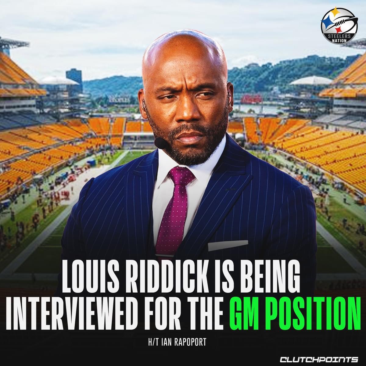 Say <a href="/ShannonSharpe/">shannon sharpe</a> do you think the Steelers will hire Louis Riddick as their next GM