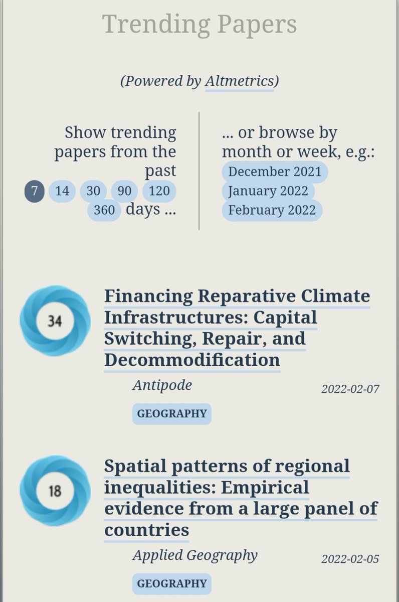 My last article with my colleagues in Trending Papers in Geography - TOP 2- 📈 A MUST READ ➡️  sciencedirect.com/science/articl… ▶️ we are analysing the spatial patterns of regional inequalities for a large panel of countries across the globe 🌍 <a href="/ObserveIR/">OOIR</a> <a href="/eva_mihail/">Mihail Eva</a> <a href="/CehanAlexandra/">Alexandra Cehan</a> #geo