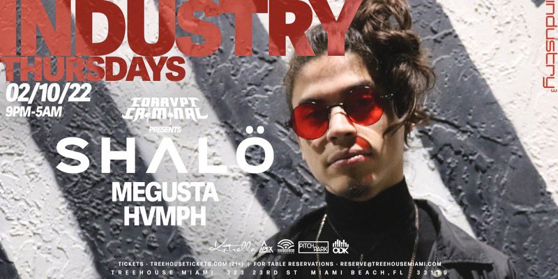 MeGustaGanja's tweet photo. OH MAN YALL NOT PREPARED

spinning alongside my great friends @hvmphmia and @CorrvptCriminal 
this thursday at treehouse

i’m pullin out some HEATERS, lots of fun minimal and jumpin tech house

get some proper grooves in ya this thursday 

HMU i got guest list all night https://t.co/OUEAcvJsUZ