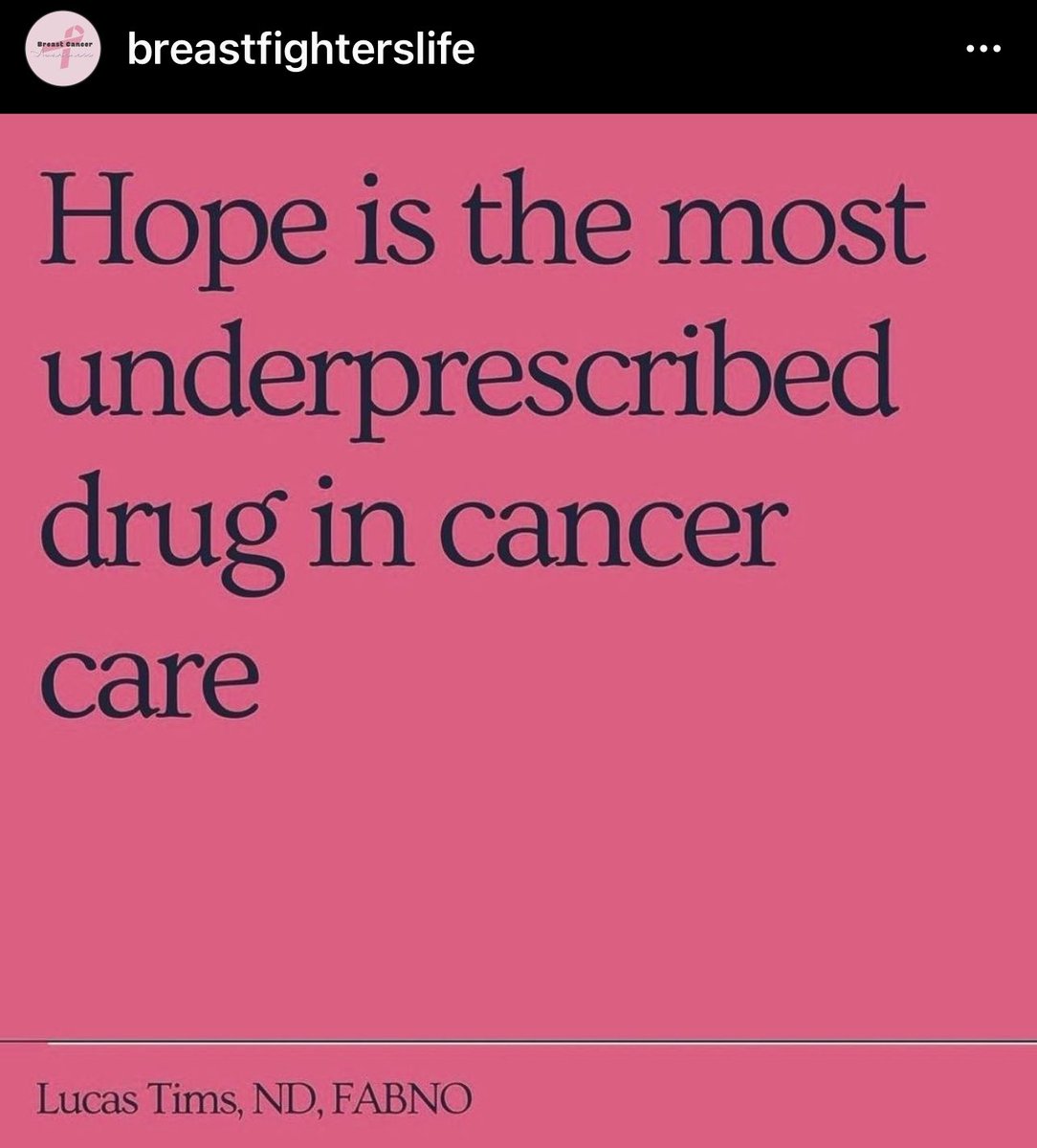 AlbieAware's tweet photo. “Hope is a hell of a drug 💊”
    - Breast Fighters Life

Quote cred to Dr Lucas Tims
.
.
.
#breastcancer #breastcancerswareness #sacramento @ozarknd https://t.co/6FtQlSYTO1