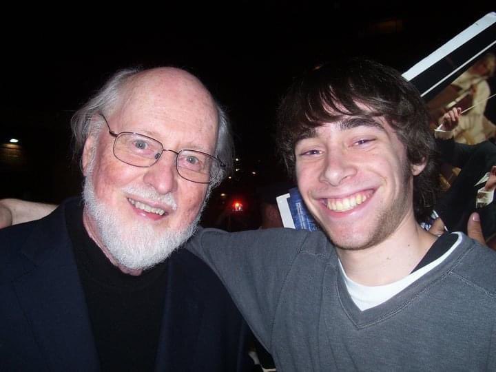 Happy 90th birthday to living legend John Williams!    And throwback to my 2011 high school hair.  