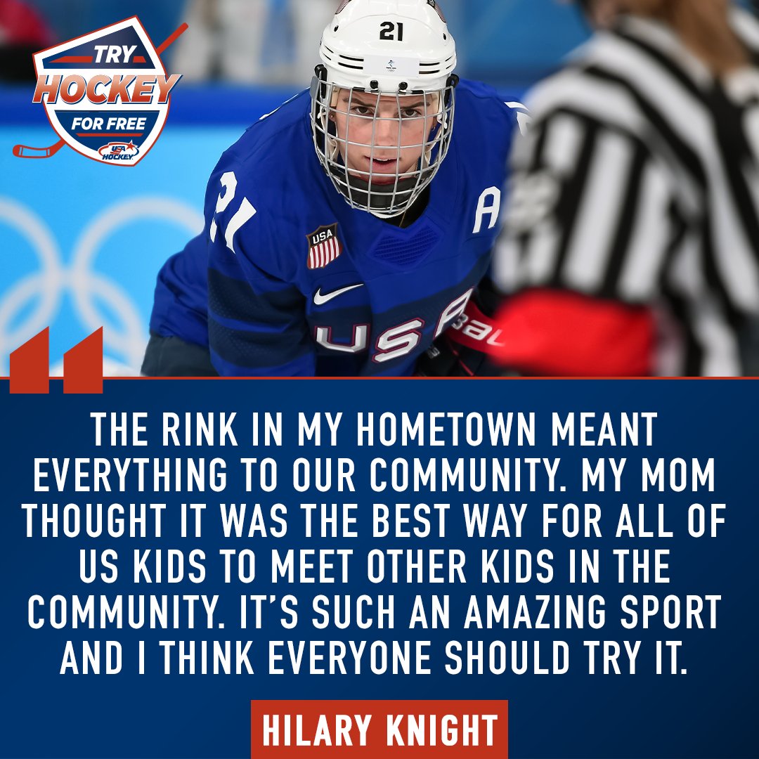 Find a rink near you & get your child signed up to #TryHockey For Free on March 5! 🏒 → TryHockeyForFree.com