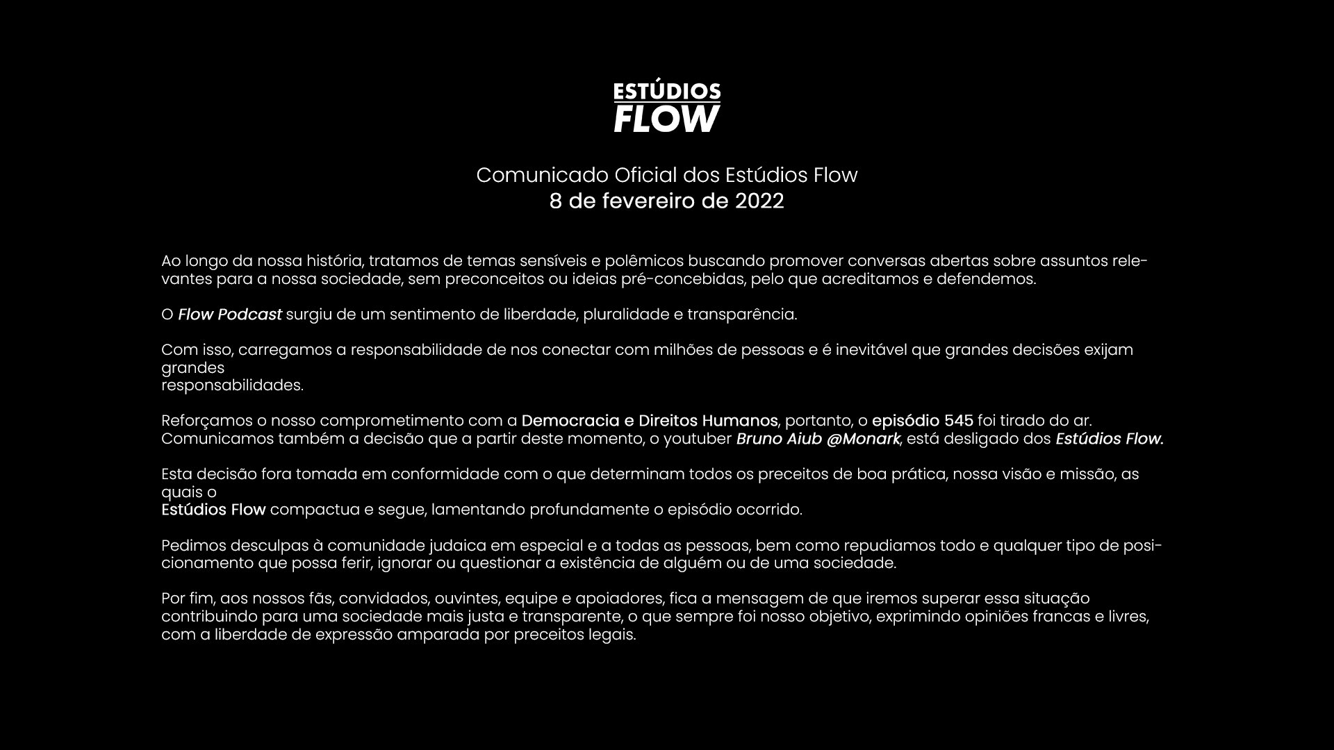 Flow Podcast demite Monark