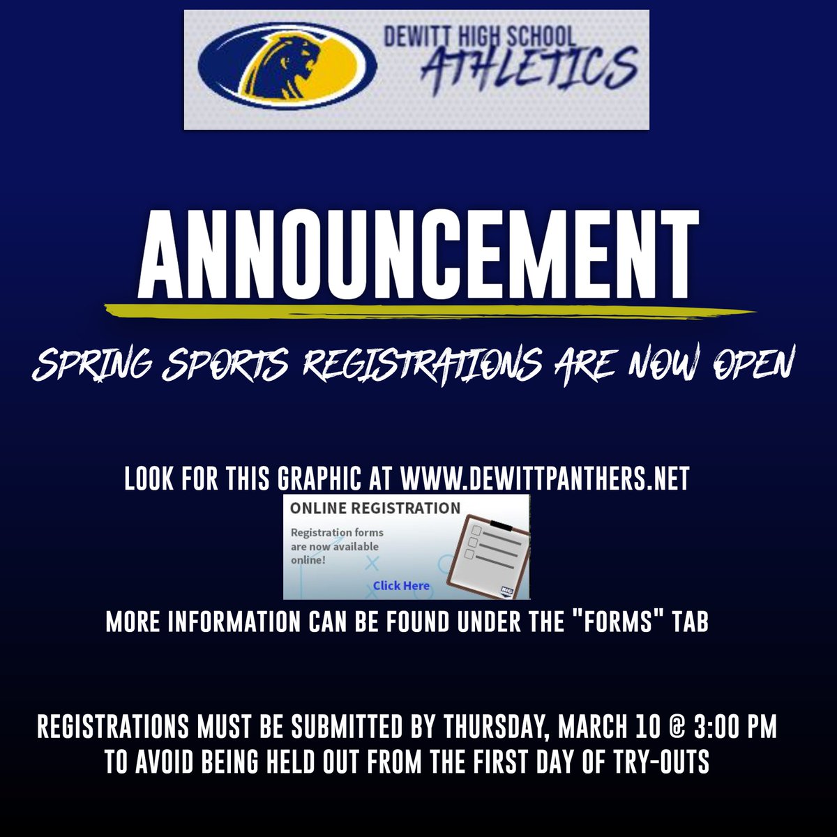 DeWitt Athletics (@dewittathletics) on Twitter photo 