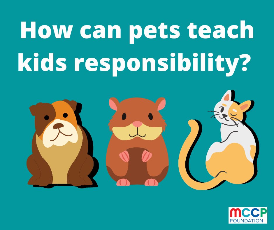 MCCP family, want to learn how pet care teaches kids responsibility? For more read here: bit.ly/34jCloW
