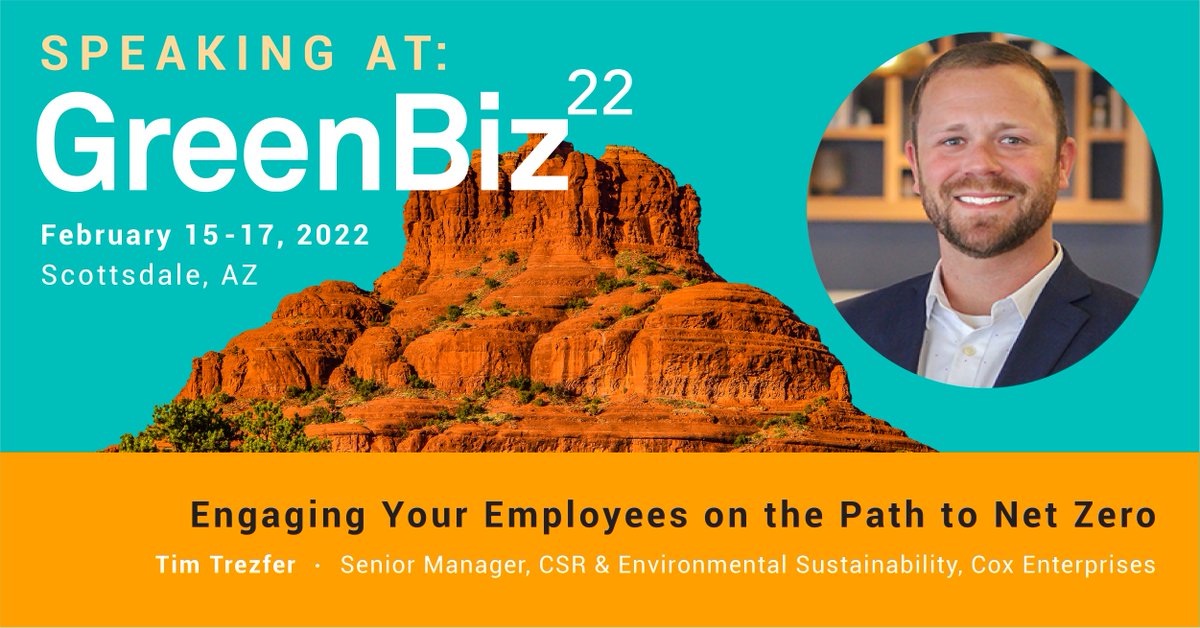 goWeSpire's tweet image. Looking forward to #GreenBiz22 next week! Will @goWeSpire see you there?

Come checkout @huntstevens with @Tim_Trefzer from @CoxEnterprises and Georgia Maloney from @MarshMcLennan talk about how to catalyze your employees to reach #NetZero #ESG #EmployeeEngagement @GreenBiz