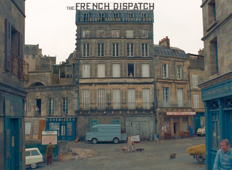 filmdaze's tweet photo. The French Dispatch (2021, Wes Anderson) https://t.co/csgFm31vBP