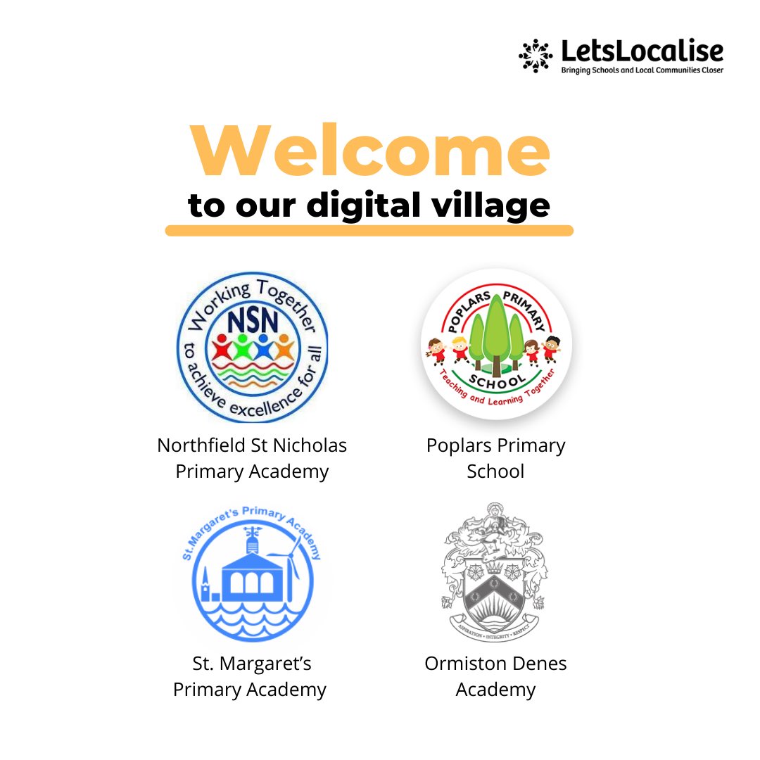 LetsLocalise's tweet photo. By choosing #LetsLocalise, you've chosen to empower your school, students, & staff through fundraising, community building, & much more!
Welcome, dear schools! We can't wait to see all that you achieve with us!
@nsnacademy @PoplarsPrimary @OrmistonDenes #LetsLocaliseCommunity https://t.co/K4vaYwuT27