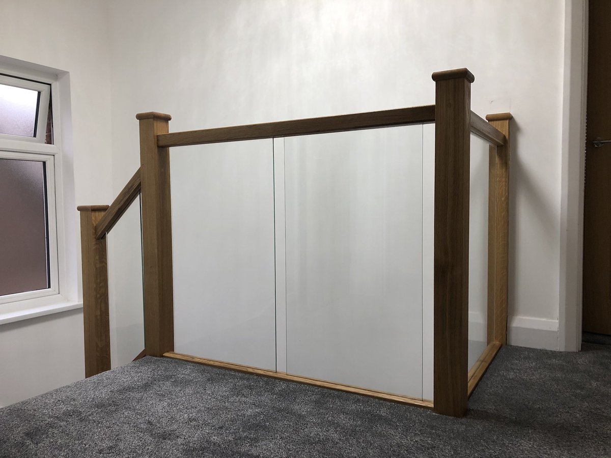 This #oak #staircase is oiled up and looking stunning #WJBCS #carpentry