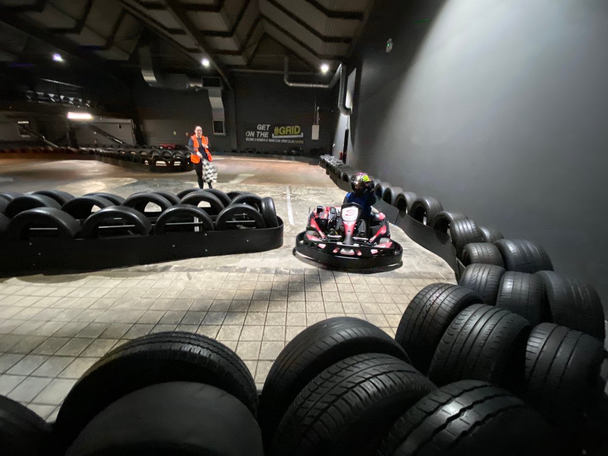 Thrilling race as our Motor Vehicle students represent us as the British Go Kart Championships tonight. 

An evening session to get though to the heats on the 15th March! Here’s second year Motor Vehicle student Austin winning his race!!
