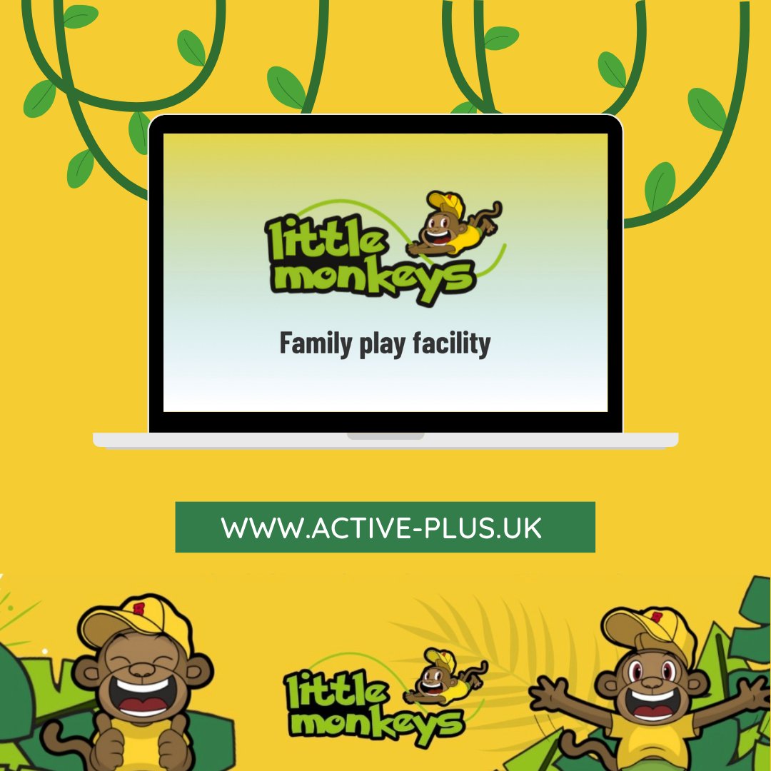 Did you know you can 𝗕𝗢𝗢𝗞 𝗢𝗡𝗟𝗜𝗡𝗘?! 💻🐒

So if you don’t want to miss out on a soft play session (which you don’t, of course!), then visit  our site and book now! 🙌
👉 active-plus.uk