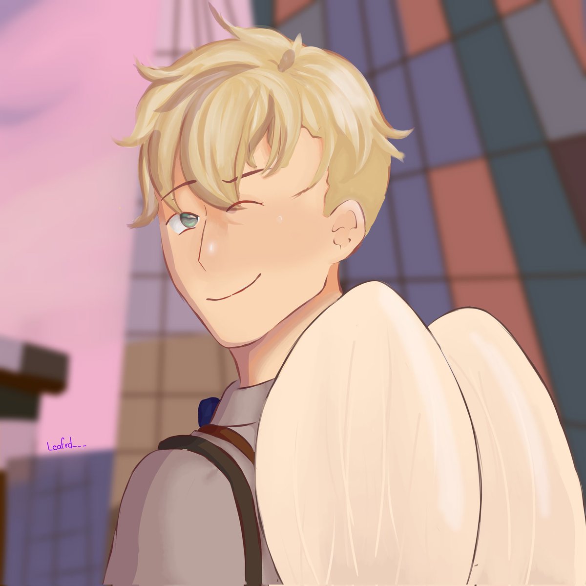 Leafrd___'s tweet photo. .｡•°🌼Evan 

[#allsaintsstreet #Evanangel #fanart ] https://t.co/zl31Sf8xNh