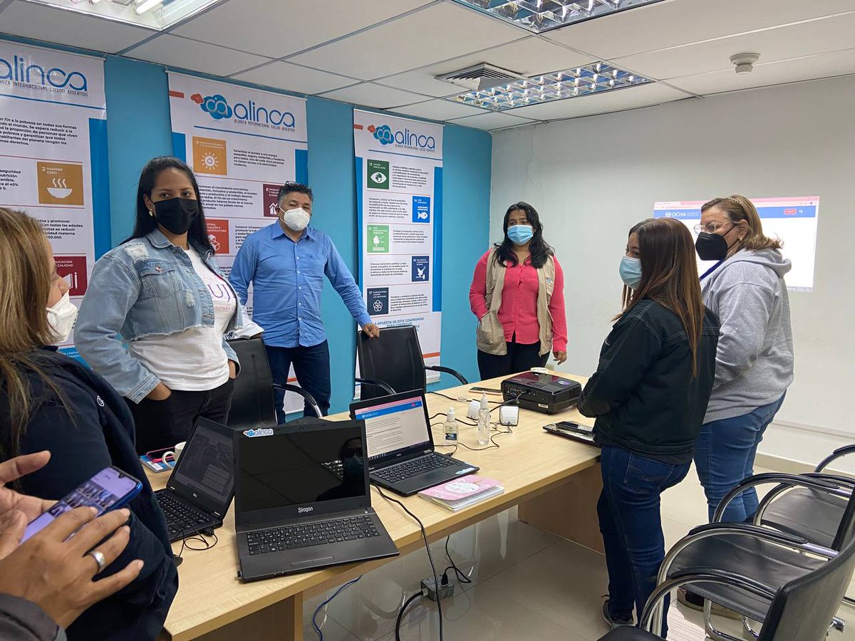 AlincaVzla's tweet photo. Socios implementadores de @alincavzla🤝 tuvieron un segundo encuentro para planificar las actividades que beneficiarán a las comunidades del estado #DeltaAmacuro, en alianza con el Fondo Humanitario de Venezuela @OCHA_Venezuela🙏#repuestahumanitariavzla 
#serviresunprivilegio https://t.co/wZ6TA1HYLD