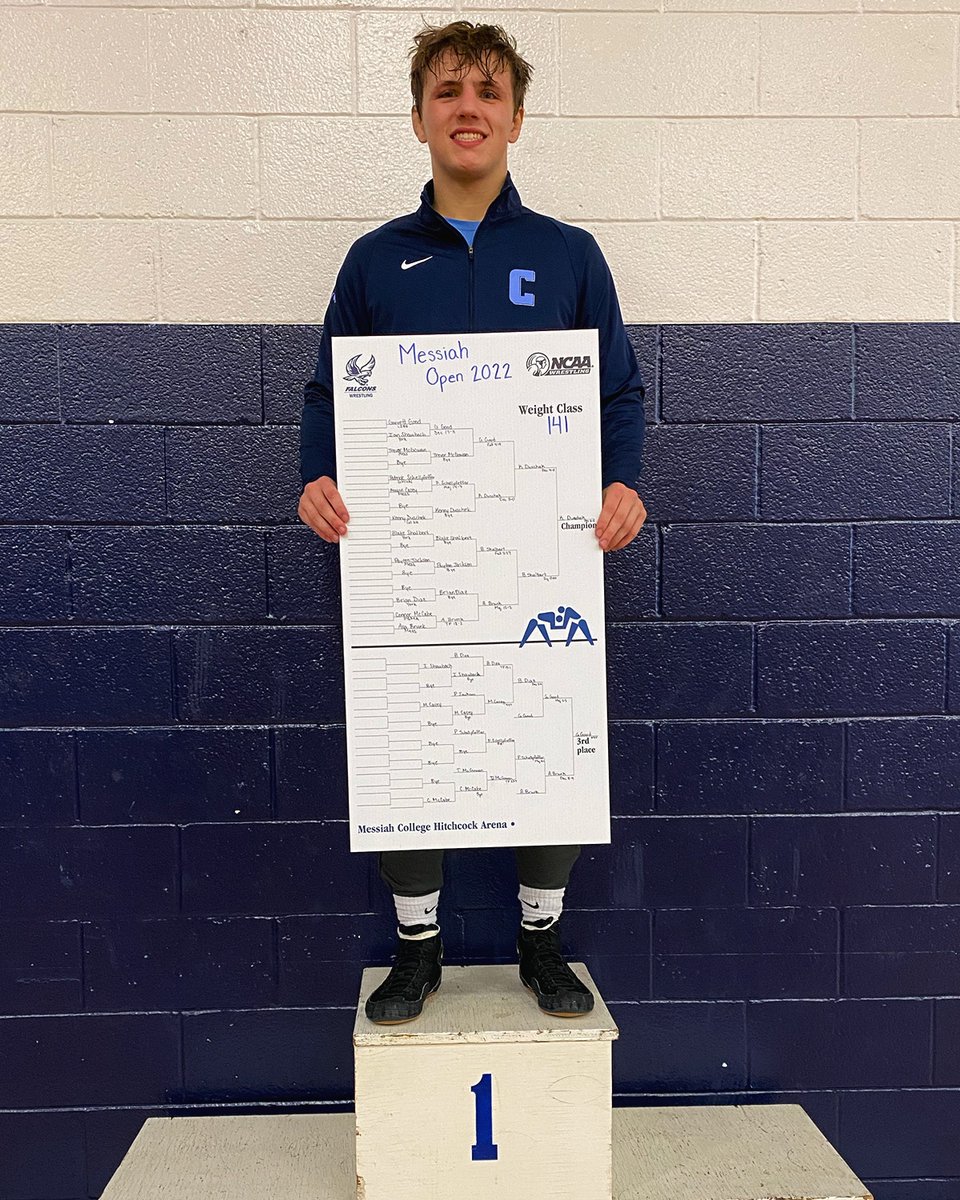 CULionsMWR's tweet photo. Finishing at the 🔝.

Nick Babin (125) and Kenny Duschek (141) spent the weekend taking 1️⃣st in two weight classes at the Messiah Open. 👏👏

#Team119 | #RoarLionRoar https://t.co/7I2SNjfNEm