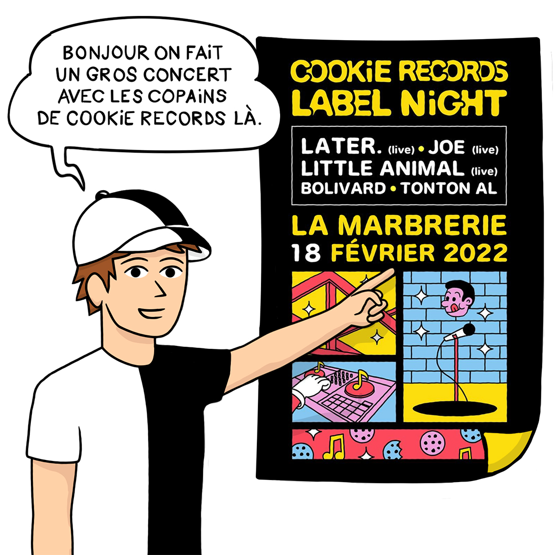 Bolivard (@bolivardmusic) on Twitter photo Vous aimez les concerts ? Vous aimez le marbre ?
Ça tombe bien, je fais un concert à <a href="/La_Marbrerie/">La Marbrerie</a> avec mes camarades de <a href="/COOKIERECORDS1/">COOKIE RECORDS</a> incessamment sous peu. 🍪
Obtenez vos tickets via ce lien Internet 🎟️👉🏻 billetterie.lamarbrerie.fr/evenement/18-0… Vous aimez les concerts ? Vous aimez le marbre ?
Ça tombe bien, je fais un concert à <a href="/La_Marbrerie/">La Marbrerie</a> avec mes camarades de <a href="/COOKIERECORDS1/">COOKIE RECORDS</a> incessamment sous peu. 🍪
Obtenez vos tickets via ce lien Internet 🎟️👉🏻 billetterie.lamarbrerie.fr/evenement/18-0…