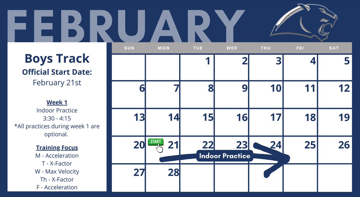 PanoramaBoysTF's tweet photo. 1st practice is less than 2 weeks away.  Check out the calendar below for details on the first week.  Also, please let Coach Dahlhauser know if you are planning to participate. (All dual sport athletes welcome, we'll make it work!) https://t.co/vp1RZEuEK4