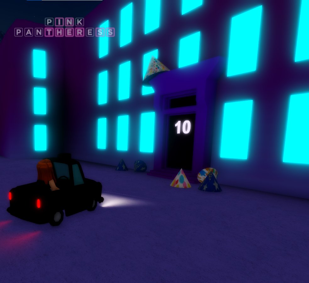 parkey910's tweet image. Is This against the #robloxtos, i was in the new Pink Pantheress game and saw this, i thought it was a joke for a little bit but then realized. this is a irl situation as the UK prime minister (Yes lives in no. 10) recently had a party, it was in the news. (1/2)
