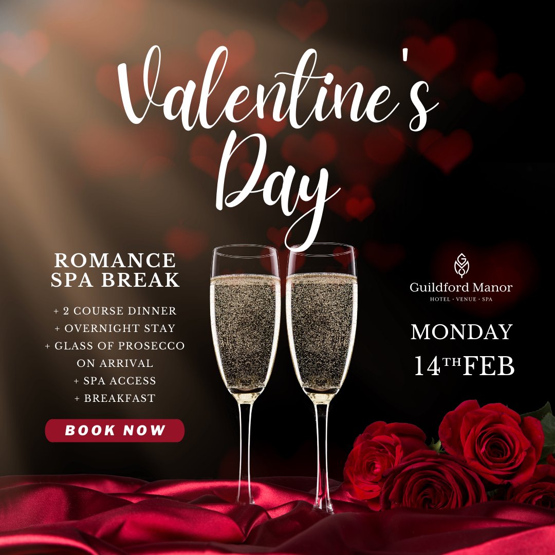 guildford_manor's tweet photo. Show your love and spoil someone special this #Valentine’s Day, with a spa retreat at Guildford Manor Hotel &amp; #Spa 💝

https://t.co/lcAkn960j6 https://t.co/gUjgFnXPsn