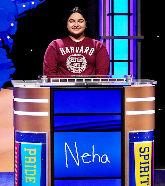 Are you a #Jeopardy fan? Then cheer for 2018 
<a href="/SkylineHighA2/">Skyline High School</a> graduate Neha Seshadri representing 
<a href="/Harvard/">Harvard University</a> in the Jeopardy National College Championship Feb. 10.  Go, Neha! Our Eagles soar! 
@PrincipalMcEl @A2SchoolsSuper <a href="/SchoolsMichigan/">Michigan Schools</a>