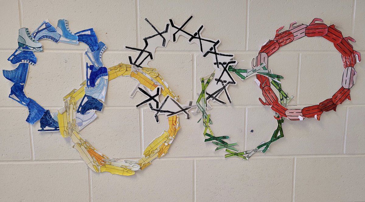 MrJ_Martins's tweet photo. The Olympic spirit is alive and well @AnthonyBrampton as it kicked off the Winter Games 2022 with our Olympic Rings design challenge. So much creativity and awesomeness. #OlympicGames #PhoenixProud #BeKindAlways #SpiritIsStrong #GoCanadaGo 🇨🇦 https://t.co/sJT4E1oT62