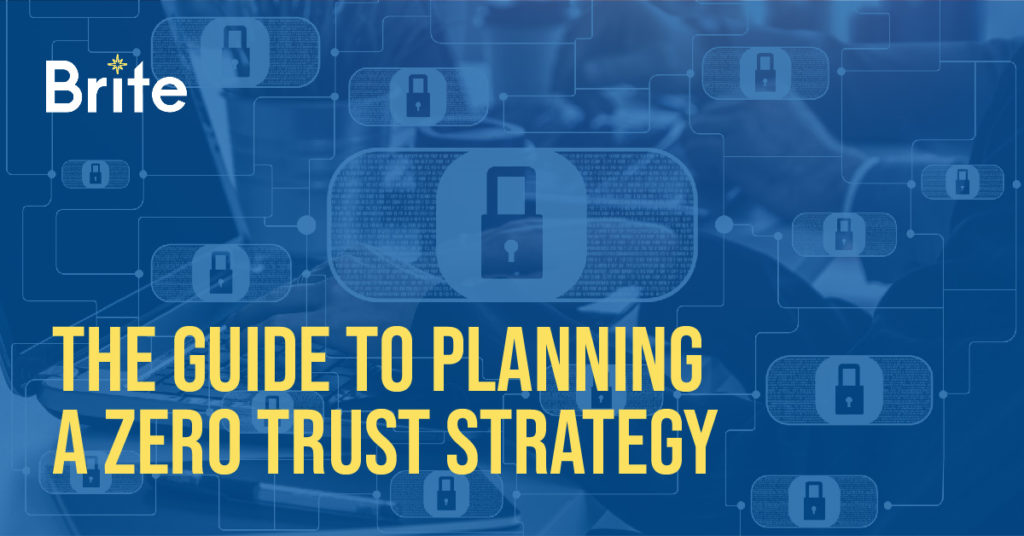 TheBriteTeam's tweet photo. Today is #SaferInternetDay! Using a #ZeroTrustStrategy helps combat #cyberattacks. Learn more by following the baseline steps for an effective plan to #protect your #data.

 https://t.co/iMefReuKNB https://t.co/B9gOYDypMB