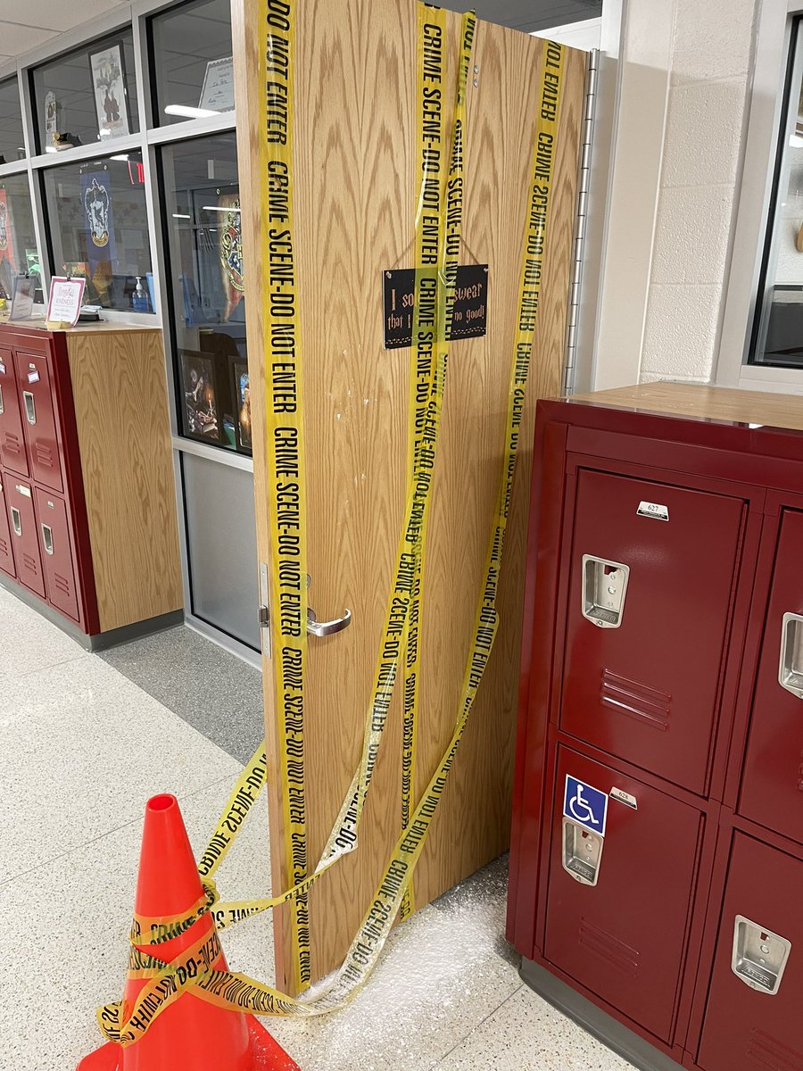 We had a crime scene on our hands today! Thankfully my 4th graders are super smart and we’re able to crack the case! Our antagonist- Mr. Pyle!