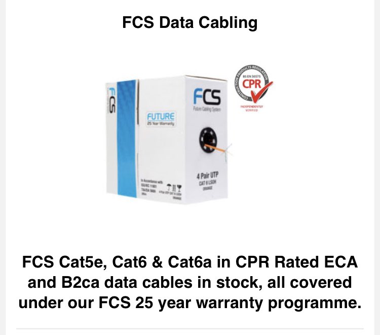 The <a href="/Futurecablings1/">@Futurecablings1</a> cat5e/cat6/cat6a/cat7a solution available through <a href="/FndSales/">FND</a>