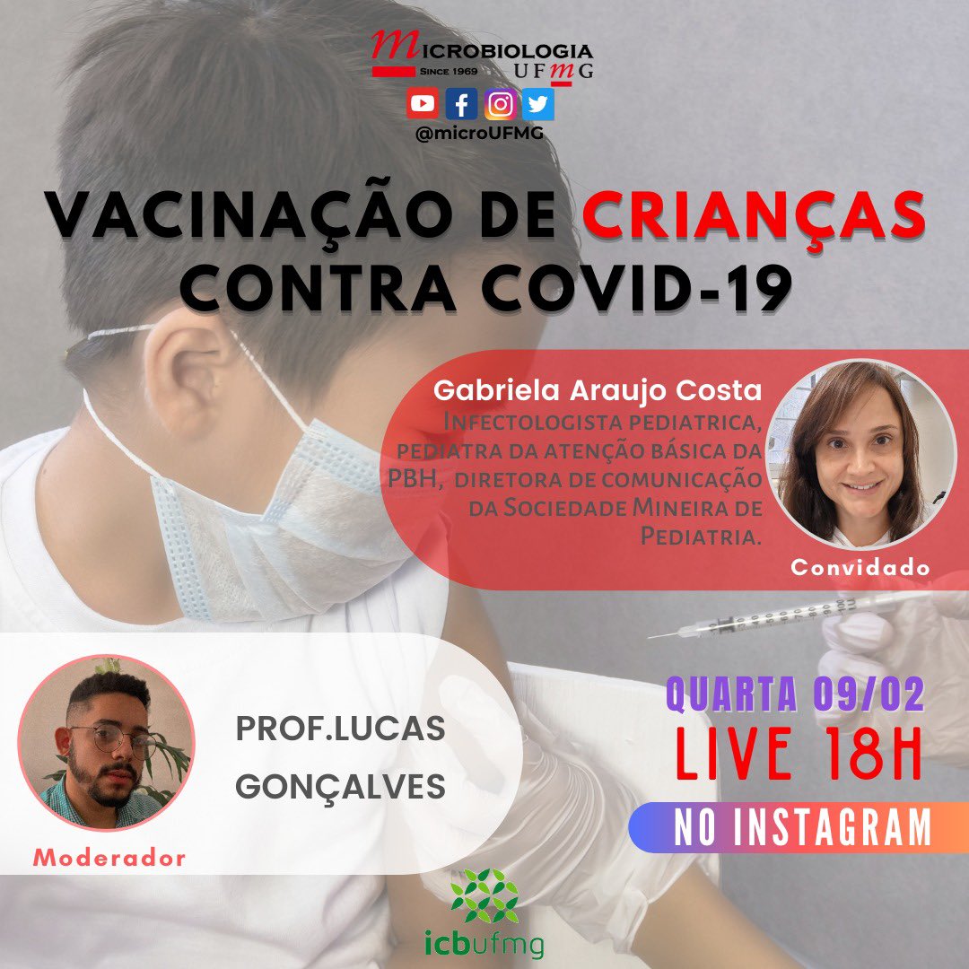 É AMANHÃ! Não perca a oportunidade de tirar suas dúvidas e aprender um pouco mais sobre esse tema tão necessário! 
Siga o nosso Instagram para não perder essa live! 

instagram.com/microbiospodca… 

#microbiospodcast