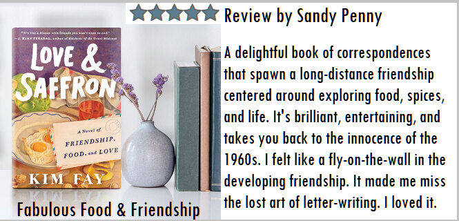 Love &amp; Saffron - A wonderful novel of correspondence that creates friendship over food. amzn.to/3gApphz