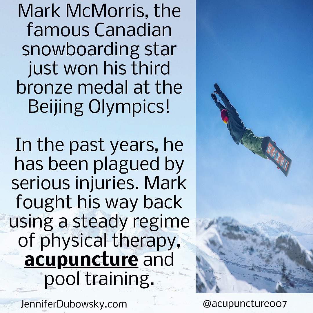 tcm007's tweet photo. The #Olympics always provide me with the opportunity to brag about #ChineseMedicine because many of the world’s top #athletes turn to #acupuncture and other treatments to keep them in medal winning form. Today we’re congratulating @markmcmorris on his 3rd bronze medal! 🌟 https://t.co/J50JgIWWya