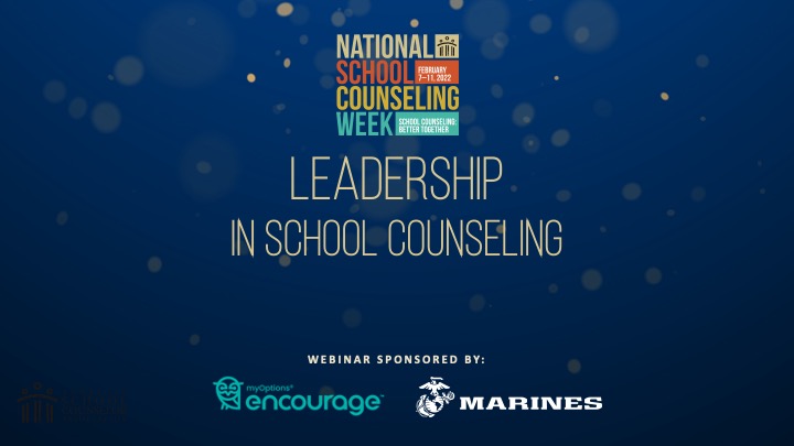 If you missed today's Facebook Live event, Leadership in School Counseling, you can watch it here. videos.schoolcounselor.org/leadership-in-…