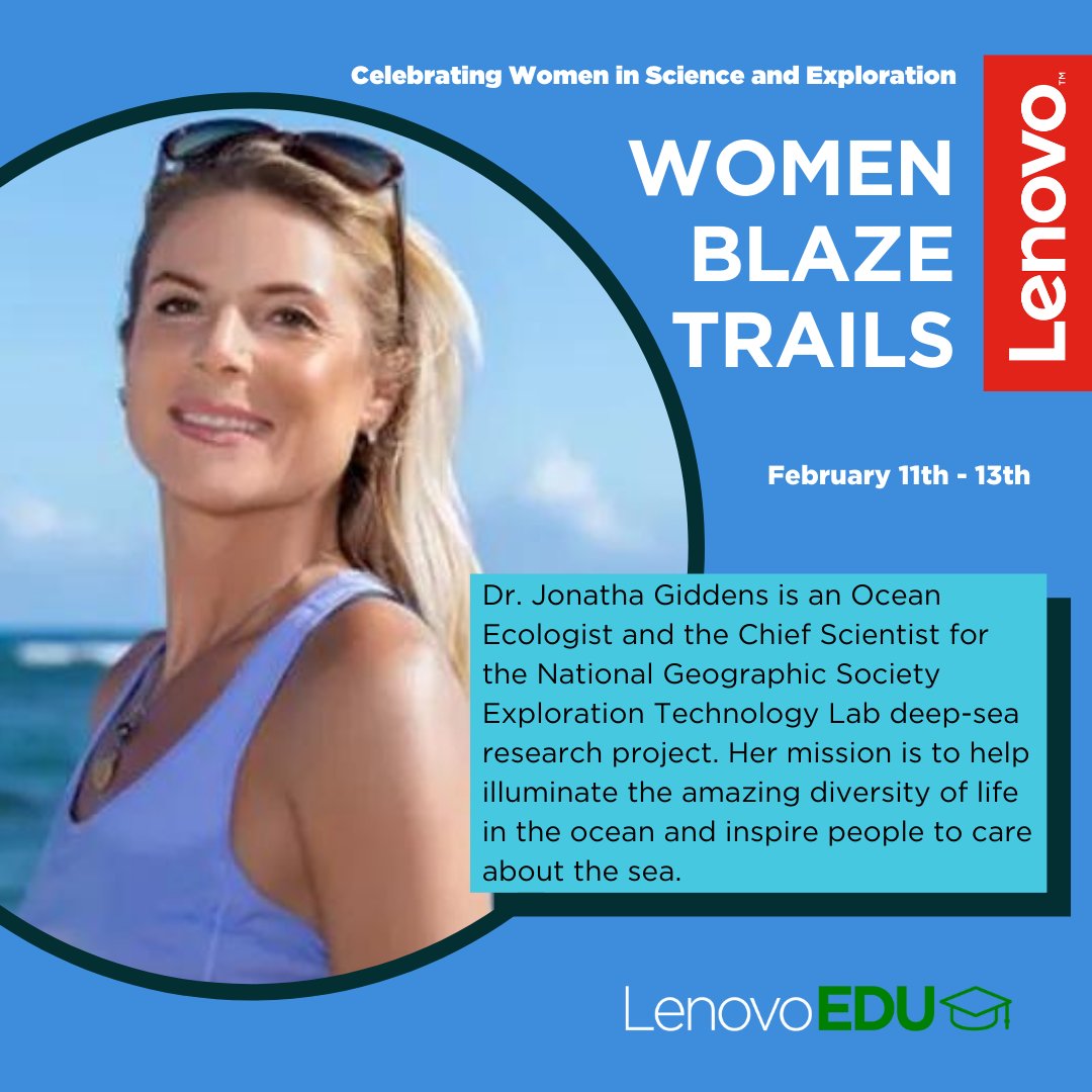 📣 Less than one week to kick off!

Don’t miss <a href="/JonathaLauren/">Dr. Jonatha Giddens</a> at Women Blaze Trails February 11-13

30+ incredible speakers from around the world!

#womenblazetrails <a href="/lenovoUS/">Lenovo United States</a> 

Register here: womenblazetrails.com