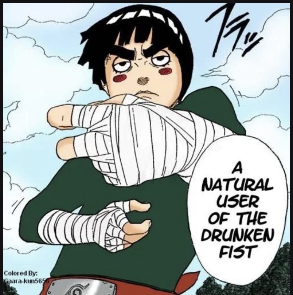 sofartandcomics's tweet image. #rocklee &amp;amp; #JackieChan the #drunkenmasters #naruto #ArtistOnTwitter