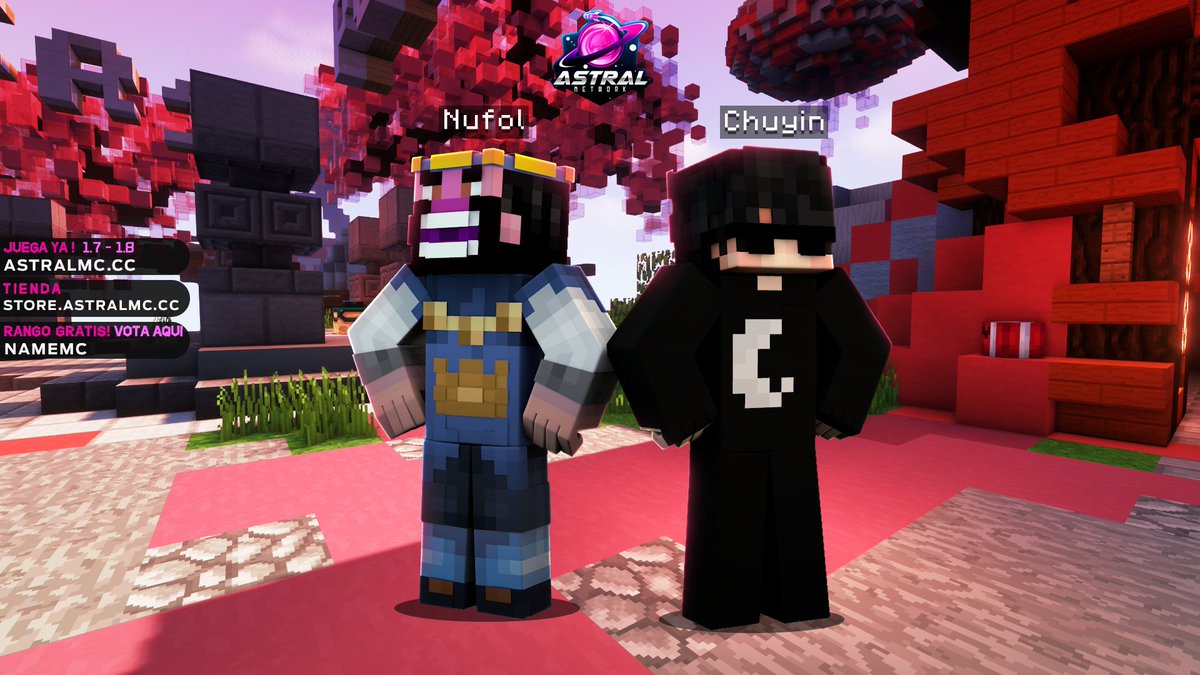 ¡Tenemos nuevos Partners en nuestra Tripulación, nos acompañaran en nuestra Actualización de San Valentín este 10 de Febrero!

Bienvenidos <a href="/Chuyln_/">Chuyin.06</a> y @nufolsitx
 
✦1x Lunar Cloak
✦3x Astral Rank Permanentes

¡Síguenos, Retweet y dale me gusta para participar!