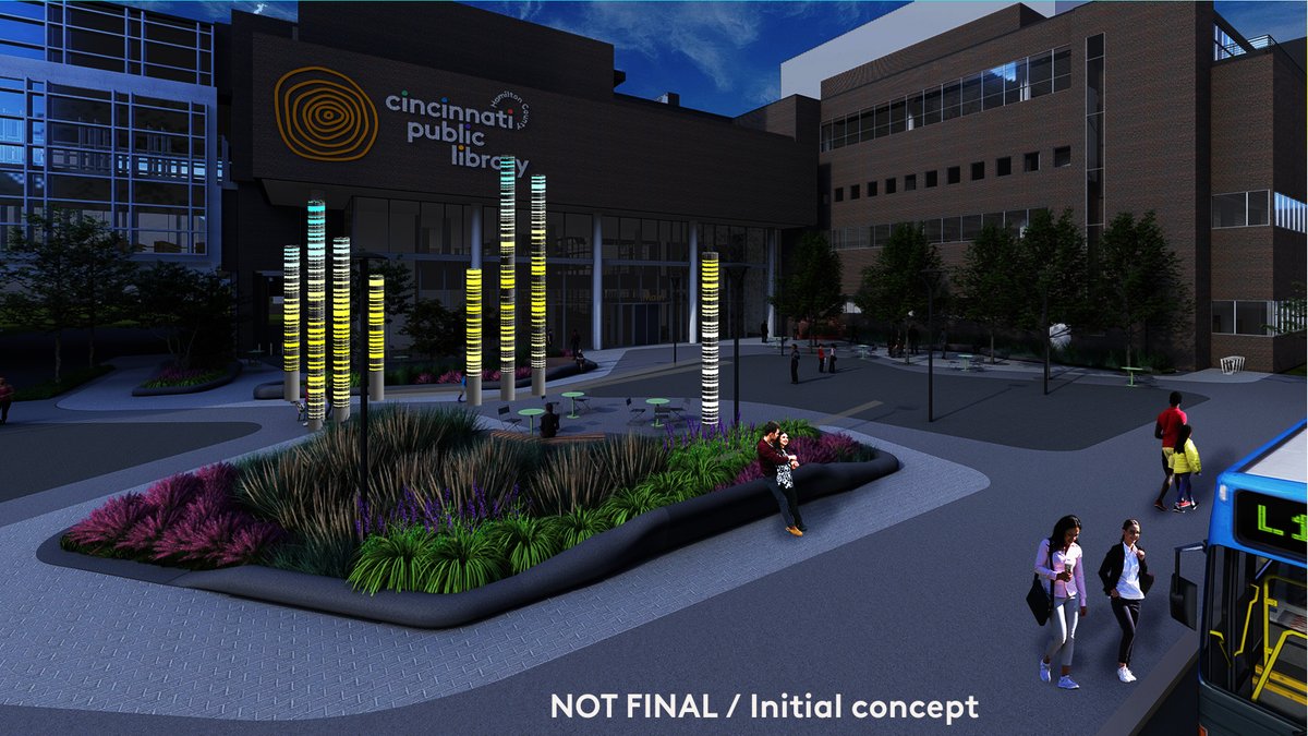 cincylibrary's tweet image. ICYMI: @BLINKcincy is back this year! As part of ongoing #NextGenLibrary construction at Main, 2017 Blink artist @jenlewin is creating a sculpture for the outdoor plaza. 🎨

Completion expected in late 2023—click for more details: cinlib.org/next-gen-main