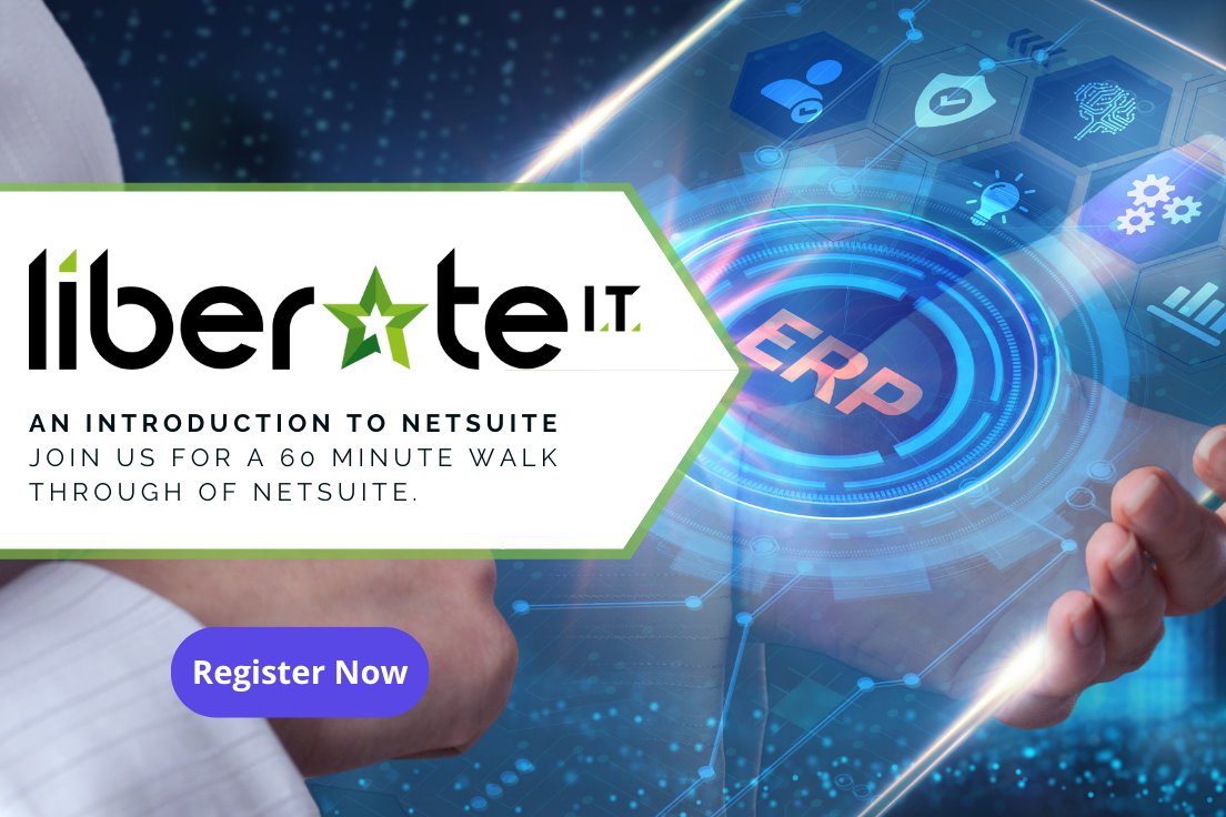 _liberateIT's tweet photo. NetSuite 101 demonstration and Q &amp; A session
Register here >>> https://t.co/kcMYAbr97d
#netsuite #clouderp #ERP #erpsolutions #CRM #cloudoperations #finance https://t.co/xYiKLg6SdC