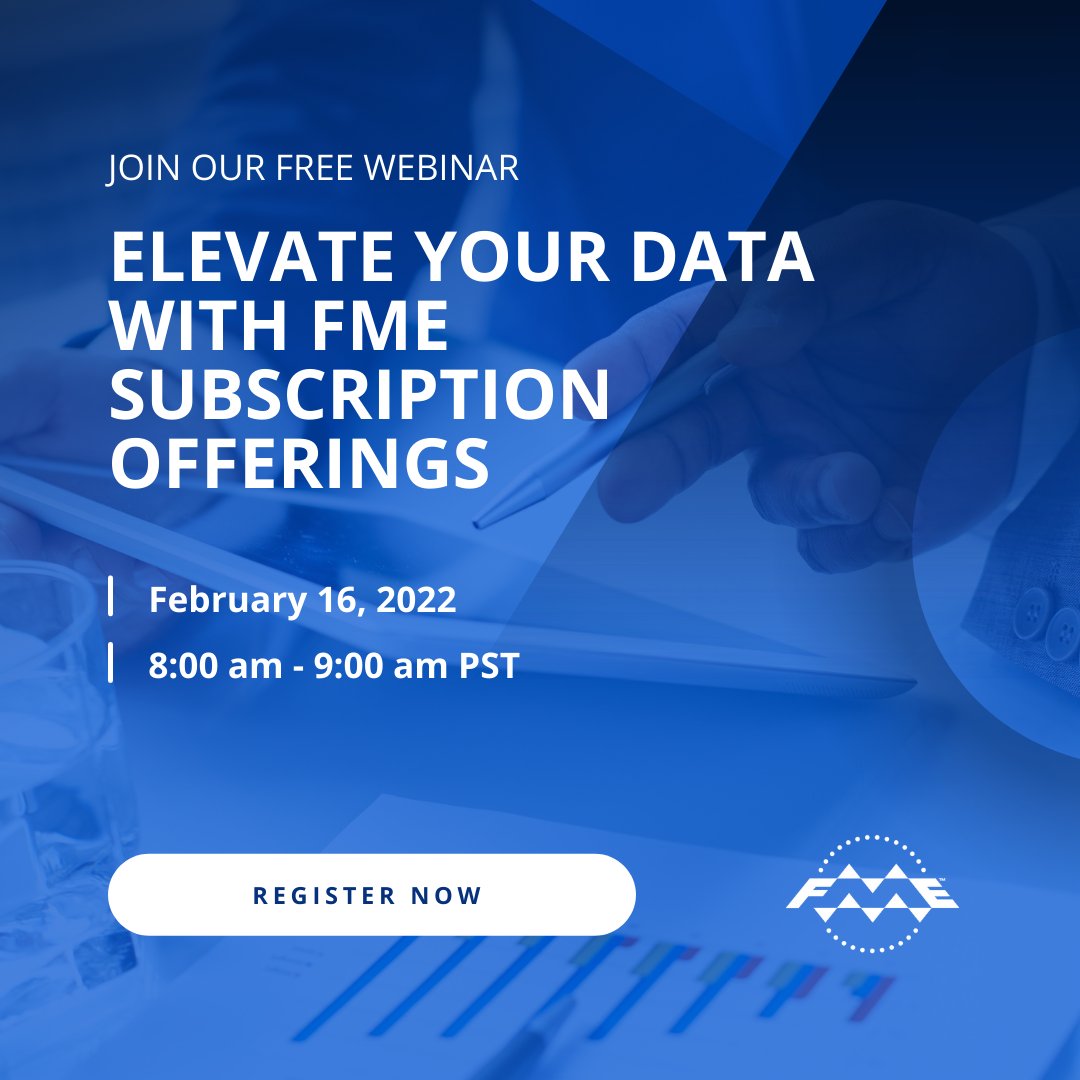SafeSoftware's tweet photo. It's time to elevate your data and with flexible FME subscriptions plans, it's never been easier!
Learn more on the blog β‘οΈ https://t.co/OctLxjQNTO
Join the free webinar β‘οΈ https://t.co/bYzpFDVhyc
#fmecommunity #fmepartners #fmedata #dataintegration #dataintegrations https://t.co/4KEEb1tILS