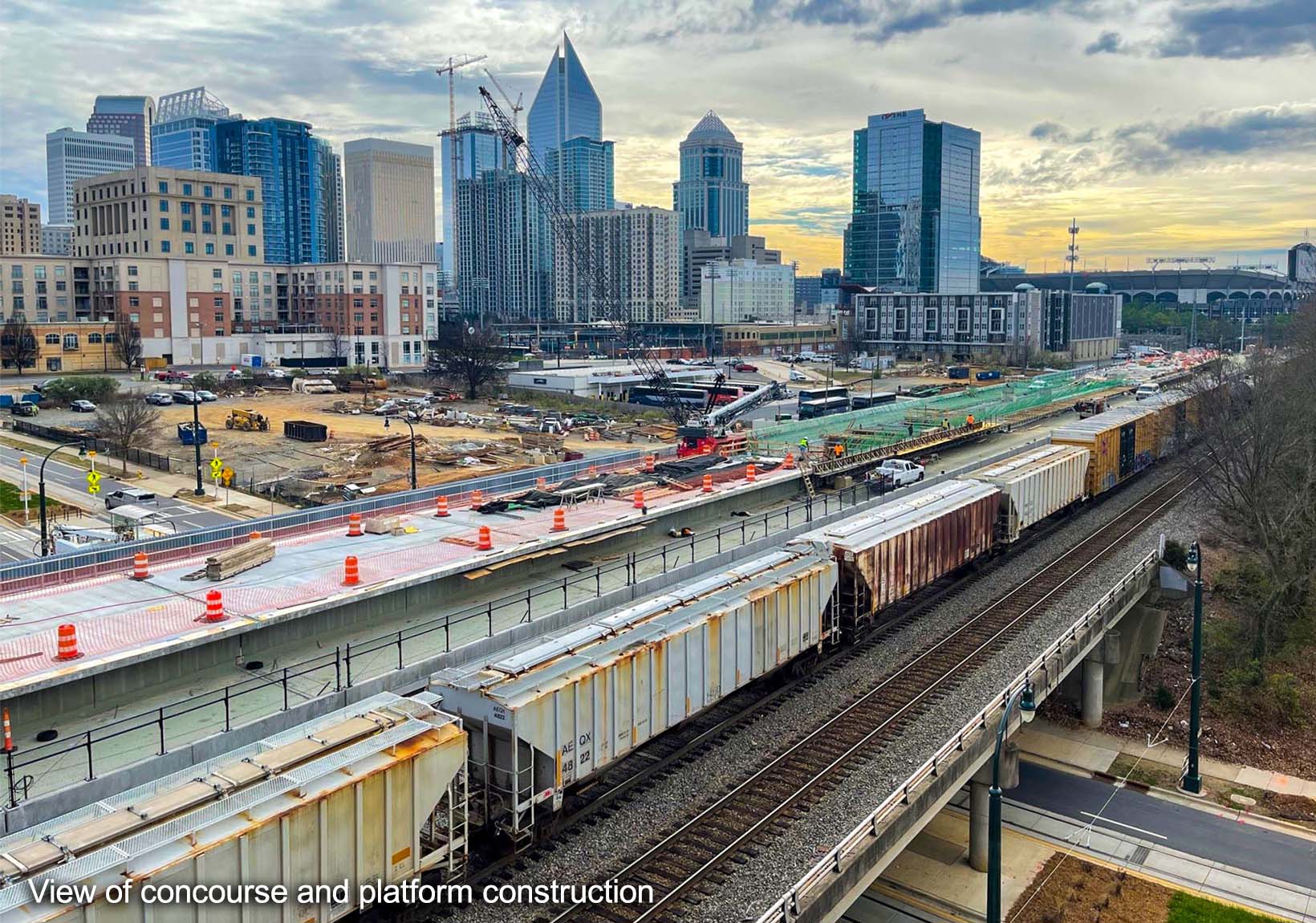 NC By Train on Twitter "Phase 1 of the Charlotte Gateway Station