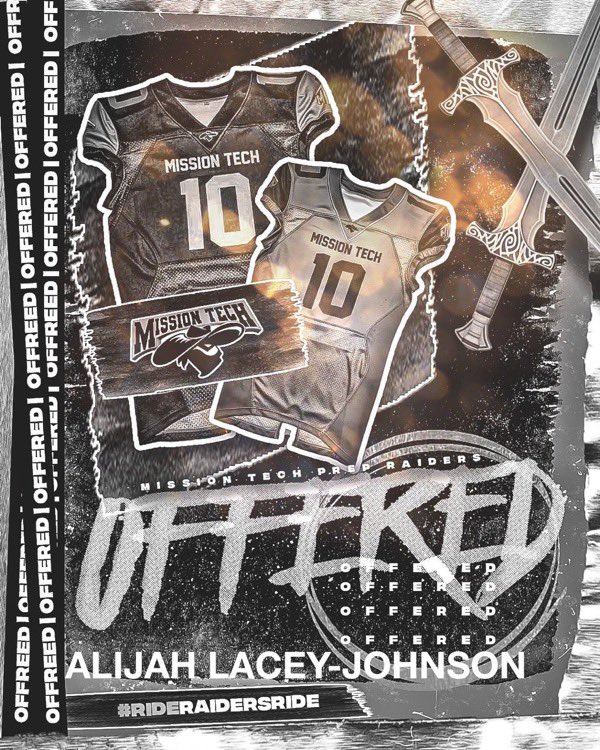 l_alijah's tweet photo. Beyond blessed to receive a offer from Mission Tech prep 🙏🏾‼️
@prep_mission @CoachSmithSBC @CoachB_Wright79 https://t.co/7SGtXuOtbe