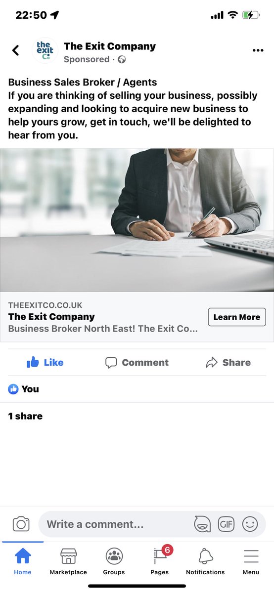 davidforsyth62's tweet photo. Looking for clients ! If you’re selling your business or even thinking about it get in touch #sellmybusiness www.the exit https://t.co/dseJqAGJh9 https://t.co/xpoV4lqif3
