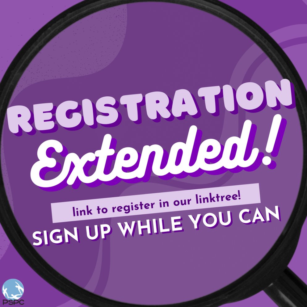 The PSPC (@thepspc) on Twitter photo Missed your chance to register for our GM? Do not fret because the deadline for registration has been EXTENDED to today until midnight!! 🎉
Sign up while you can: forms.gle/3dJe2TrSD3LMhy… :)
<a href="/PeelSchools/">Peel District School Board</a> Missed your chance to register for our GM? Do not fret because the deadline for registration has been EXTENDED to today until midnight!! 🎉
Sign up while you can: forms.gle/3dJe2TrSD3LMhy… :)
<a href="/PeelSchools/">Peel District School Board</a>