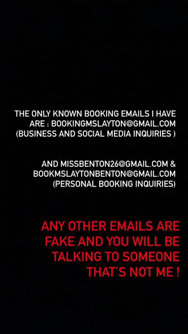 Just so you guys know beware of any fake profiles of me ❤️ all my links are also here 👉🏾 https://t.co/UBx1ldKUzY