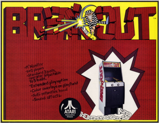 atari's tweet photo. Did you know that #SteveJobs and #SteveWozniak were involved with the original Breakout?

Read more about the development of the game from @ieeespectrum: https://t.co/DIdmnUpRTF.

#BreakoutWeek 🧱💥 https://t.co/KDsUBGwLpZ