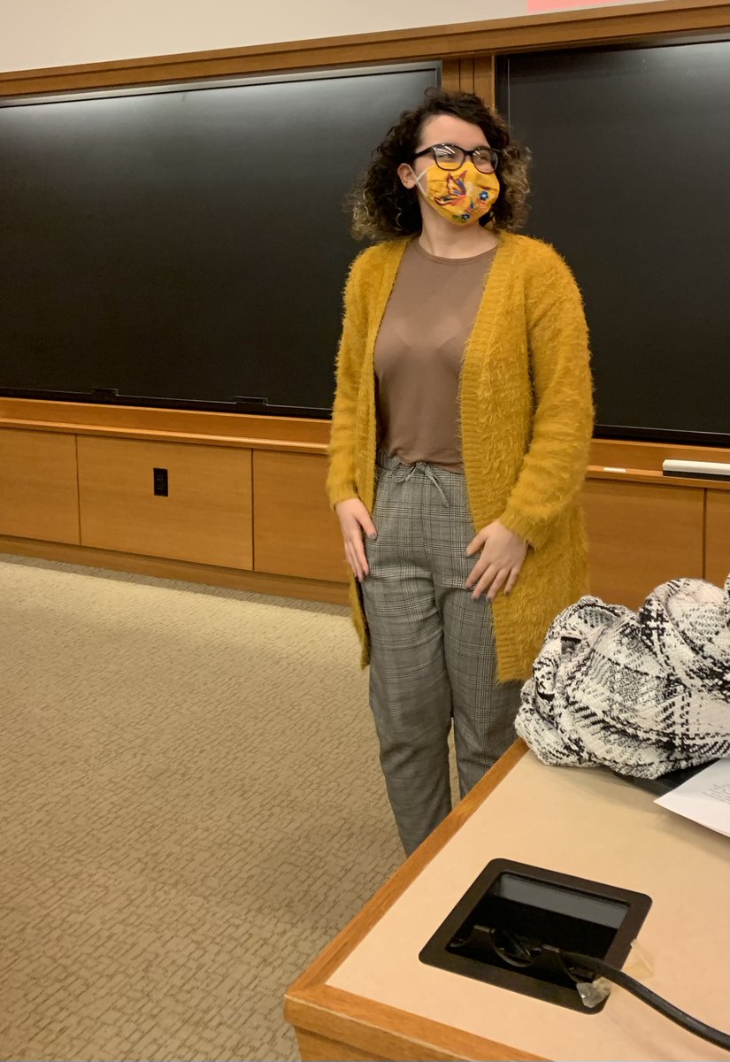 In CAP's 2/7 AOSC class, Prof Mike Gregory talked about #TLPI’s work supporting student advocates to bring attention to their own educational needs. Chelsea from Haverhill VIP spoke about her #safeandsupportiveschools legislative + advocacy efforts.