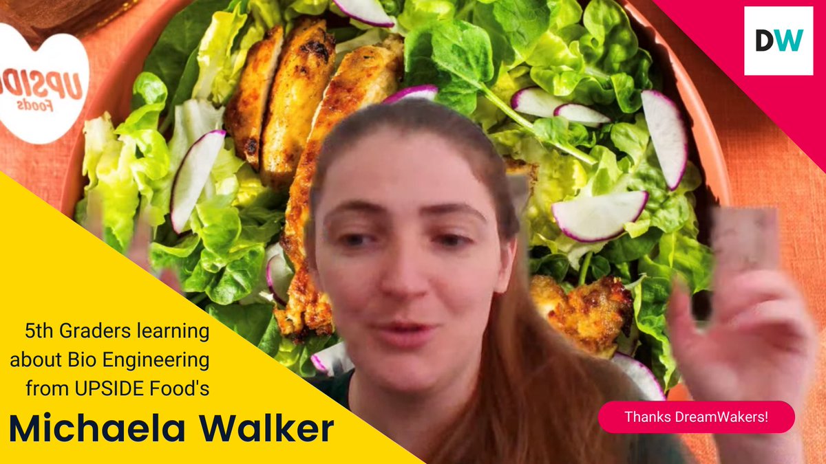 gbterry's tweet photo. Thank you @dream_wakers for connecting me with @upsidefoods Michaela Walker. My students really enjoyed it!
#WhyIDreamWake #BeReadyWVA #WeAreWatauga https://t.co/H91alBZAo3