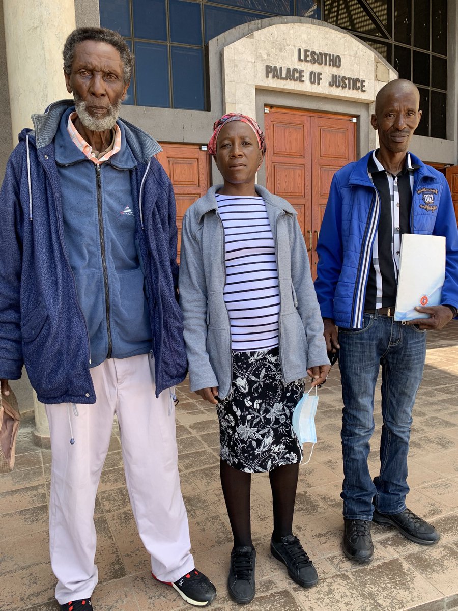 malutiforum's tweet photo. Community continues to demand justice against Letseng Diamond Mine no matter how aging they become. Today lawyers for Letseng Mine failed to appear before court citing health issues. Sad for poor people who traveled more than 300km to reach high crt 4 jstc https://t.co/HVsO7WNchD