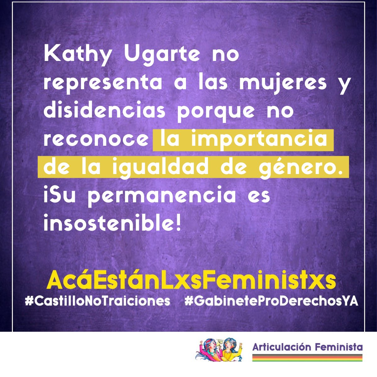 amapola420's tweet image. #GabineteProDerechoYa #CastilloNoTraiciones #AcáEstánLasFeministas