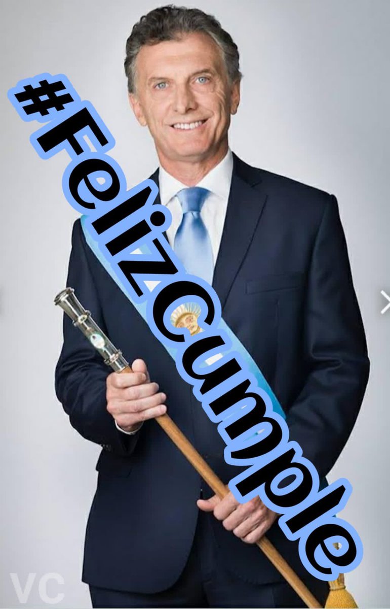 mproescobar's tweet photo. Muy feliz cumpleaños @mauriciomacri 
Sigamos trabajando juntos por el país que los argentinos merecemos!!! https://t.co/nH71w8dxNy